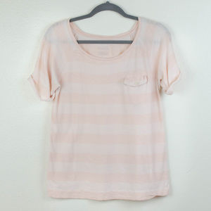 Merona | Folded-sleeved shirt w/ front pocket